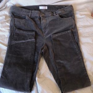 Loft Modern Skinny grey cords size 10